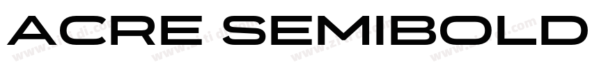 Acre SemiBold字体转换 Acre SemiBold字体转换